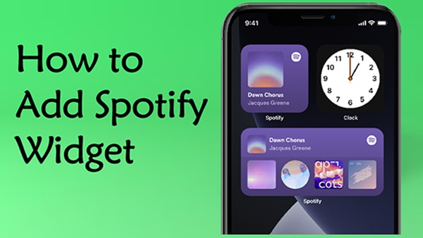Spotify widget Android iOS
