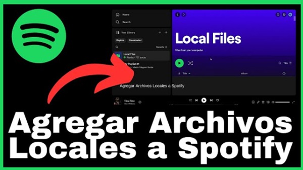 agregar archivos locales spotify 3