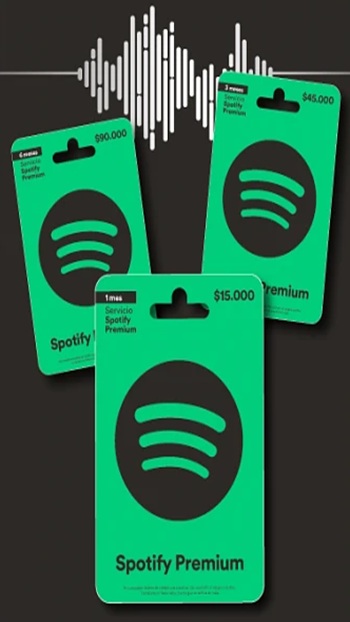tarjetas regalo spotify premium apk
