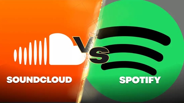 spotify vs soundcloud