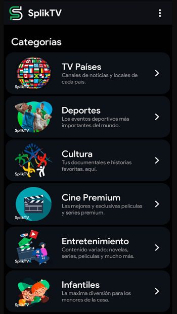spliktv apk para Android