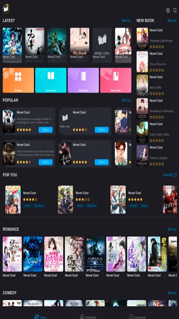 Novel Cool APK ultima version Novel Cool APK ultima version