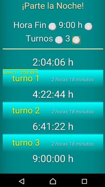 Parte La Noche para Android