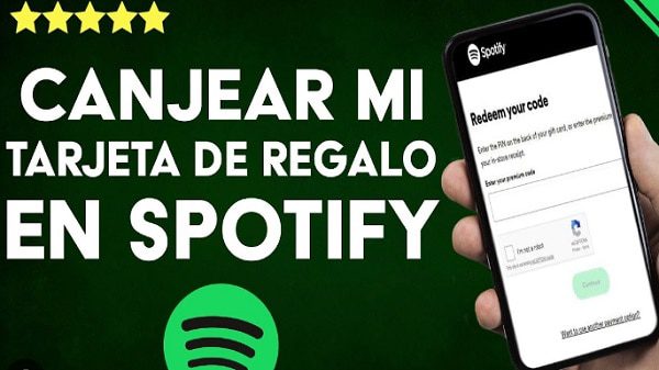 Como canjear una tarjeta de Spotify Como canjear una tarjeta de Spotify
