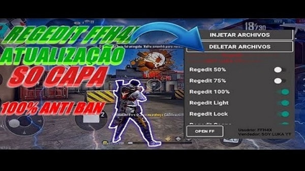 FFH4X Regedit Mobile APK free